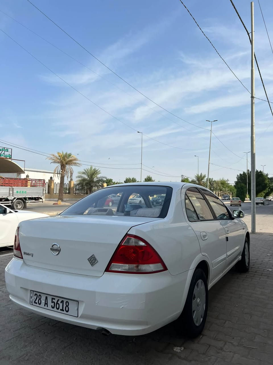 🚘 نيسان سني | موديل2008
✨ لون أبيض، سيارة مرتبة ونظيفة📦السياره كفايه عامه  بس شبرين صبغ
 CC
▪️ قير أوتوماتيك
▪️ تبريد ممتاز
▪️ داخلية نظيفة ومرتبة
▪️ تظليل
▪️ حساسات خلفية
▪️ السيارة جاهزة للاستخدام

📍 الموقع: نجف 
💰  الاتصال
📞 للاستفسار والتفاصيل: ***********
