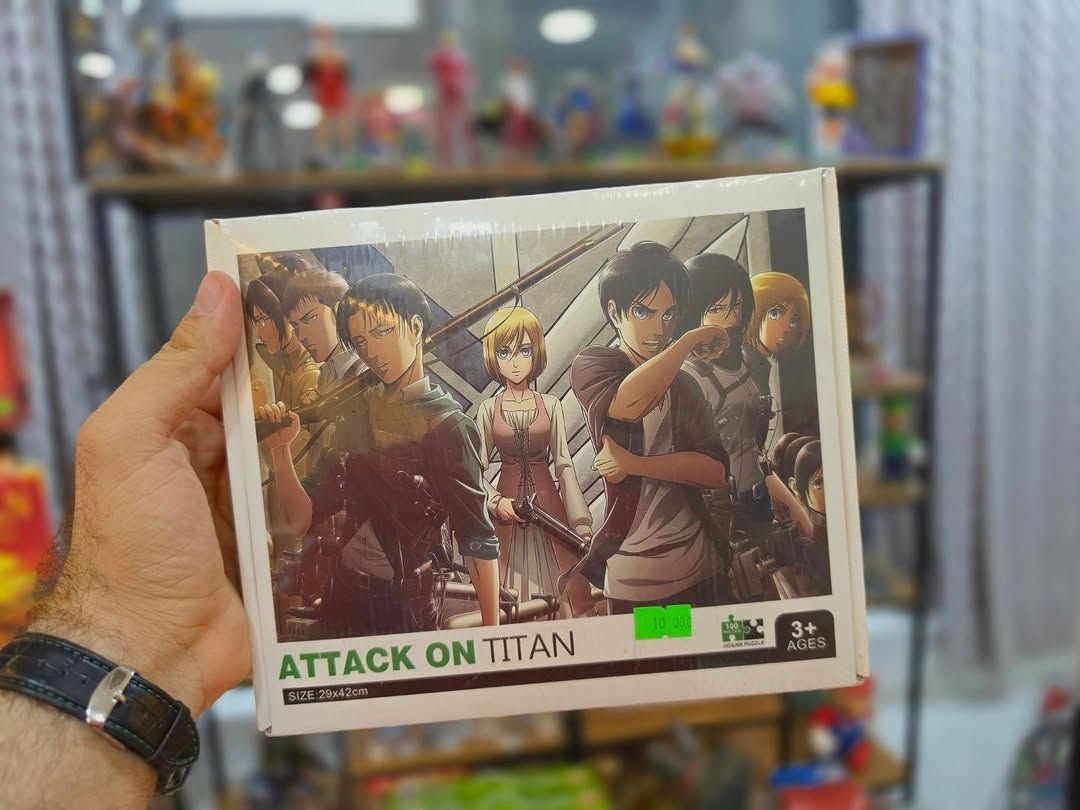 بزل انمي
كل بكج يجي بي 129 قطعة
قياس اللوحة ٤٢×٢٩ النهائية

سعر القطعة ١٠ الاف

الامير كروب
وكيل زين كاش💳
وكيل نيو للخدمات المصرفية 💳
وكيل زين للاتصالات📶📱
وكيل اسياسيل للاتصالات 📶📱

العنوان : بغداد / الكرادة داخل / مقابيل حسينية عبدالرسول / داخل الفرع المجاور لمجمع الليث 
موقعنا على خرائط كوكل :
https://maps.app.goo.gl/nhvvfNTxhbQzfF1g6?g_st=ic
الرقم واتساب : *********** 
رقم ثاني : ***********
🚚 توصيل جميع محافظات العراق 5 الاف فقط
🛑(عدا الطلبات الكبيرة مثل الشاشات الكبيرة و غيرها يصير 8 الاف حسب حجم الطلب) 
للحجز يرجى ارسال رقم الهاتف📲 + العنوان 🏡
#الامير_كروب #هيرو_ستور
