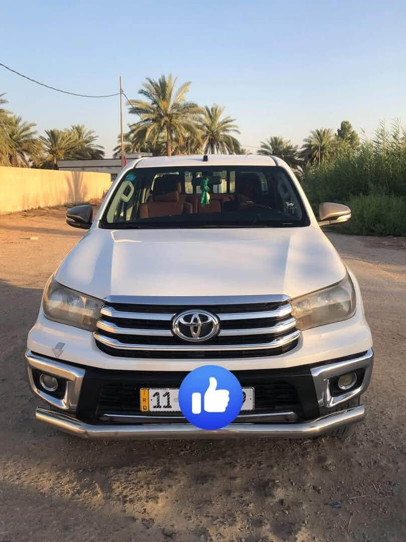 للبيع 
تيوتا هايلوكس ٢٠١٦ كويتي 
تبريد قطعتين 
 بأسمي مكفوله عدا بارد بسيط باب خلف سايق 
موضح بل سونار الاستفسار ع هذا رقم 
***********
العنوان / بابل / القاسم
