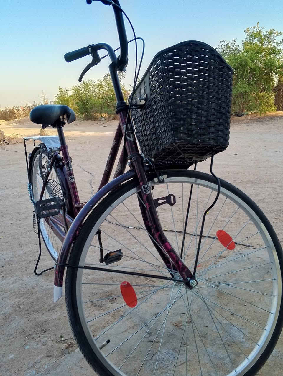 سلام عليكم بايسكل حجم 26  باسكل جديد كلش سعر 100وبي مجال قليل
‏‪***********‬‏
العنوان نجف حيدريه عمود 509
