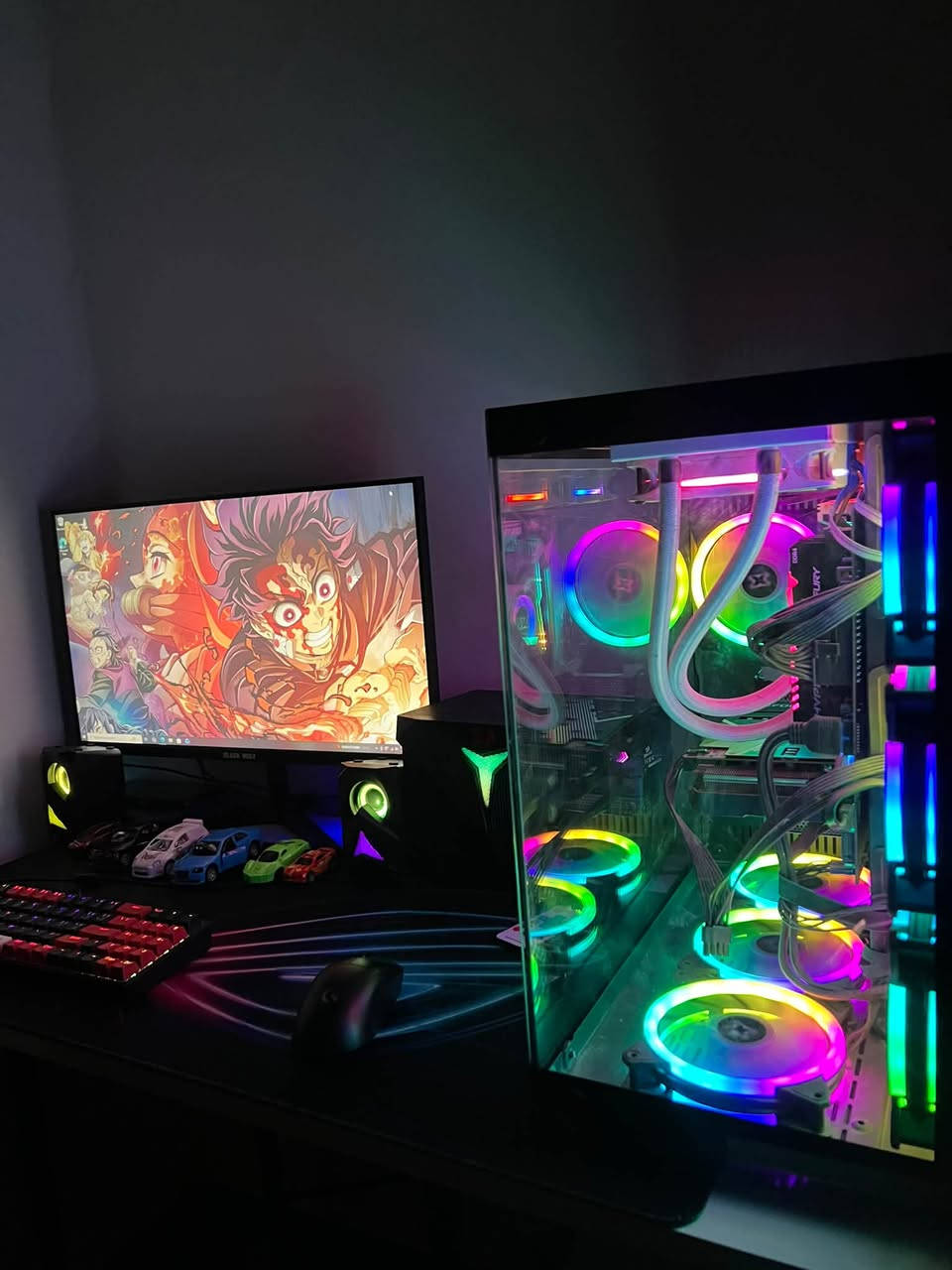 RTX ٣٠٦٠ • رايزن ٥ ٣٦٠٠X • تجميعة RGB
