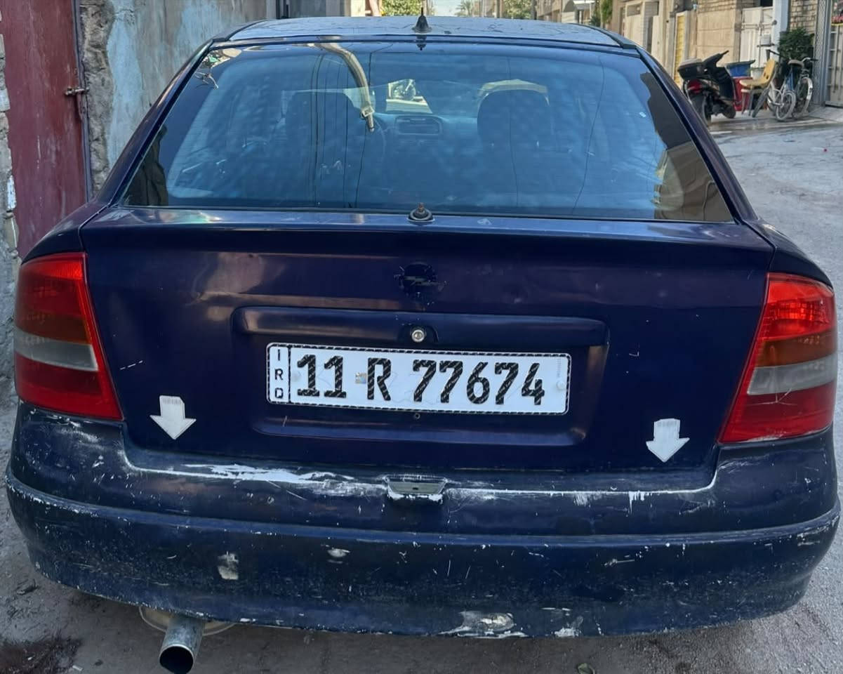السلام عليكم اوبل 2002 مكانها بغداد السعر 
23$ 
***********
