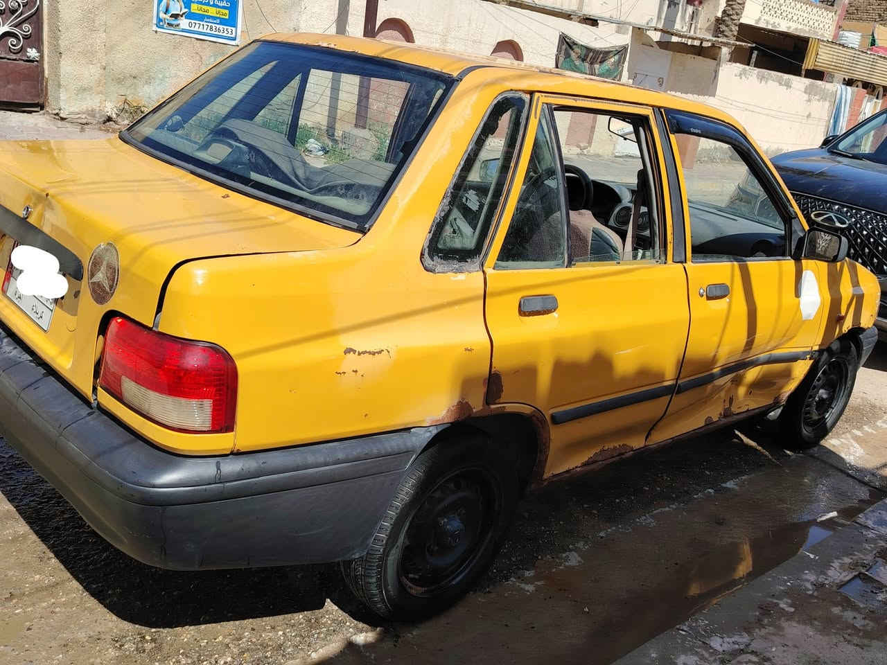 سايبا للبيع موديل 11 السنويه بـ أسمي سنويتها ساقطه وعليها غرامات ٣٠٠ الف السياره مشروع وطني رقمها كربلاء سعرها 13 ورقه وبيها مجال بسيط مكاني الكوت ***********
