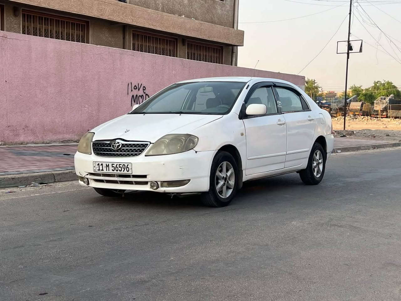 السلام عليكم
كورولا بيكاتشو 
السعر 52
موديل 2004 
مصبوغه عام مكفوله الدواخل 
مكينه كير مكفول 
مكان بغداد 
***********
