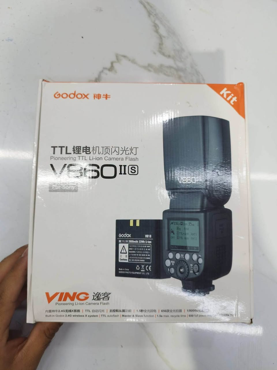 Godox V860II-S
فلاش TTL احترافي مع بطارية قابلة للشحن
لاسلكي 2.4G ودعم HSS حتى 1/8000s
مناسب لكاميرات Sony
للاستفسار والسعر راسلنا خاص.
للحجز او الاستفسار التواصل واتساب ***********
