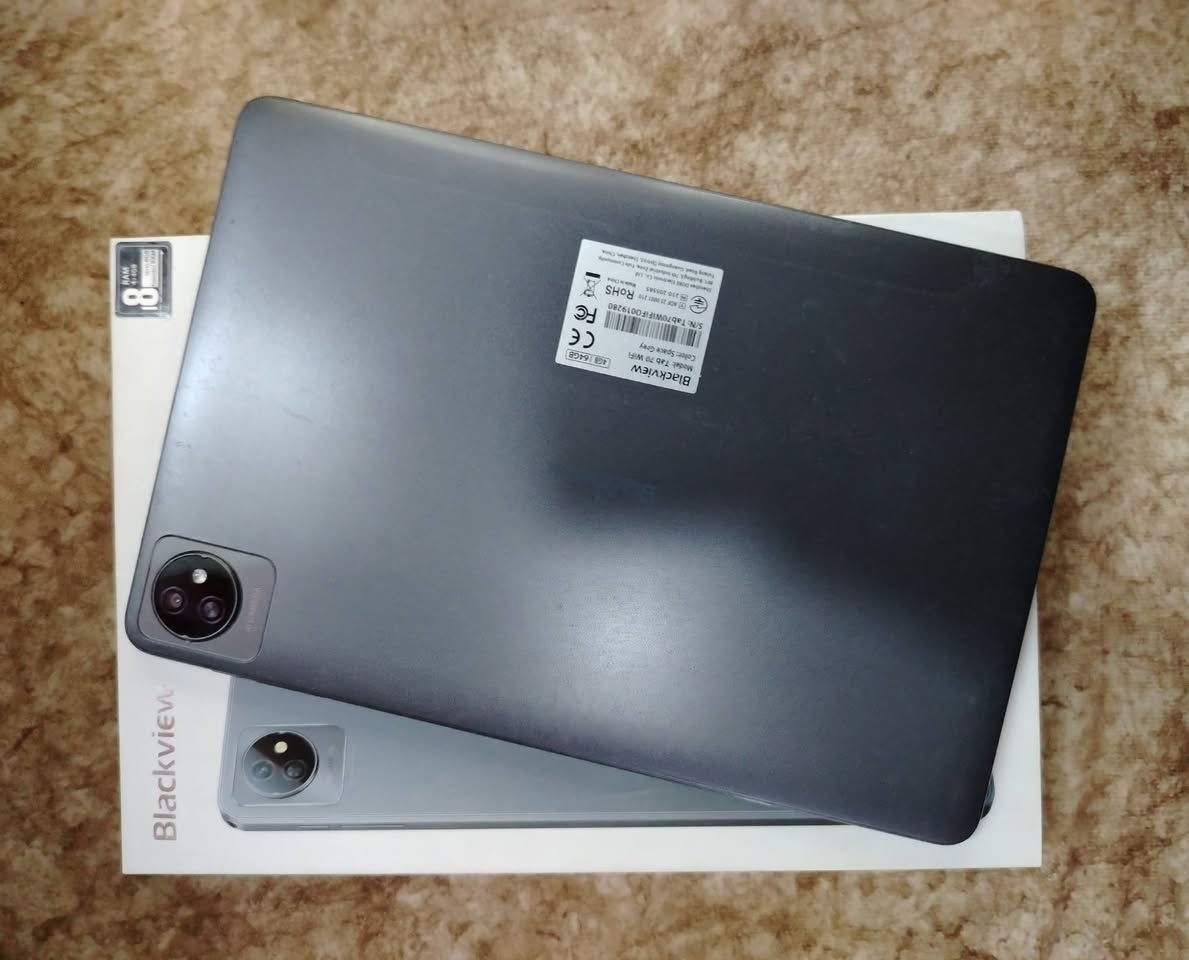 ​📌 للبيع: ايباد Blackview Tab 70 WiFi (مثالي للدراسة والتصفح)
الشاشة: 10.1 بوصة (كبيرة ومريحة للقراءة والمحاضرات).
​الذاكرة: 64 كيكابايت + 4 كيكا رام (مع إمكانية إضافة رمري).
​البطارية: 6580 ملي أمبير (تطول بالشحن).
​النظام: أندرويد يدعم يوتيوب، تليكرام، وتطبيق دراسي.
​الملحقات: يأتي مع الكرتون والشاحن الأصلي.
​الحالة: نظيف جداً واستخدام شخصي خفيف.
​💰 السعر: 85,000 دينار عراقي (قابل للتفاوض البسيط للمشتري الجاد).
📍 المكان: الموصل - حي الصديق.
📞 للتواصل:(***********)
