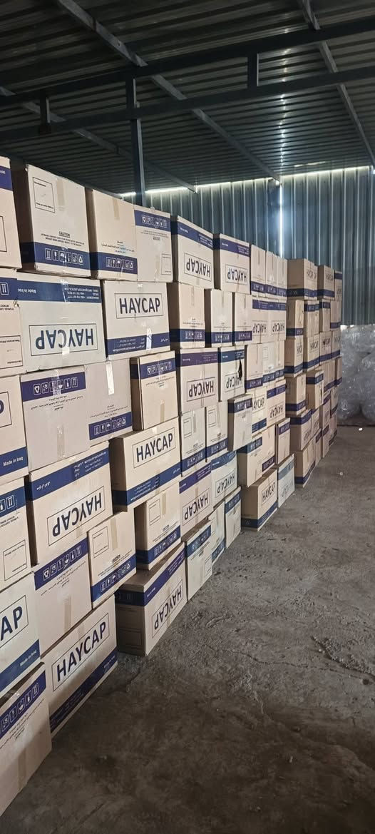 ما زلنا مستمرين بالعروض في معمل الباز الابيض لصناعةالعبوات البلاستيكية 
وصول وجبة جديدة حمل تريلة ٧٠٠كارتون  غطاء شورت سن ٢٩/٢٥ من انتاج شركة HAYCAP 
لون ارزق فاتح 
سن ناصي 
اقل كمية 10 كارتون تعبئة كارتون 6000 📦
يوجد  توصيل للكميات الكبيرة حمل تريله 
يوجد توصيل نقليات اربيل _وكركوك _وسليمانية
بغداد_ دهوك
يوجد توصيل كنتره اربيل - سليمانية 
#للطلب والاستفسار  مراسلة الصفحة 
واتساب 📞 ***********
اتصال 📞. ***********
#العنوان : موصل-صناعة الايسر-شارع ٦٠
