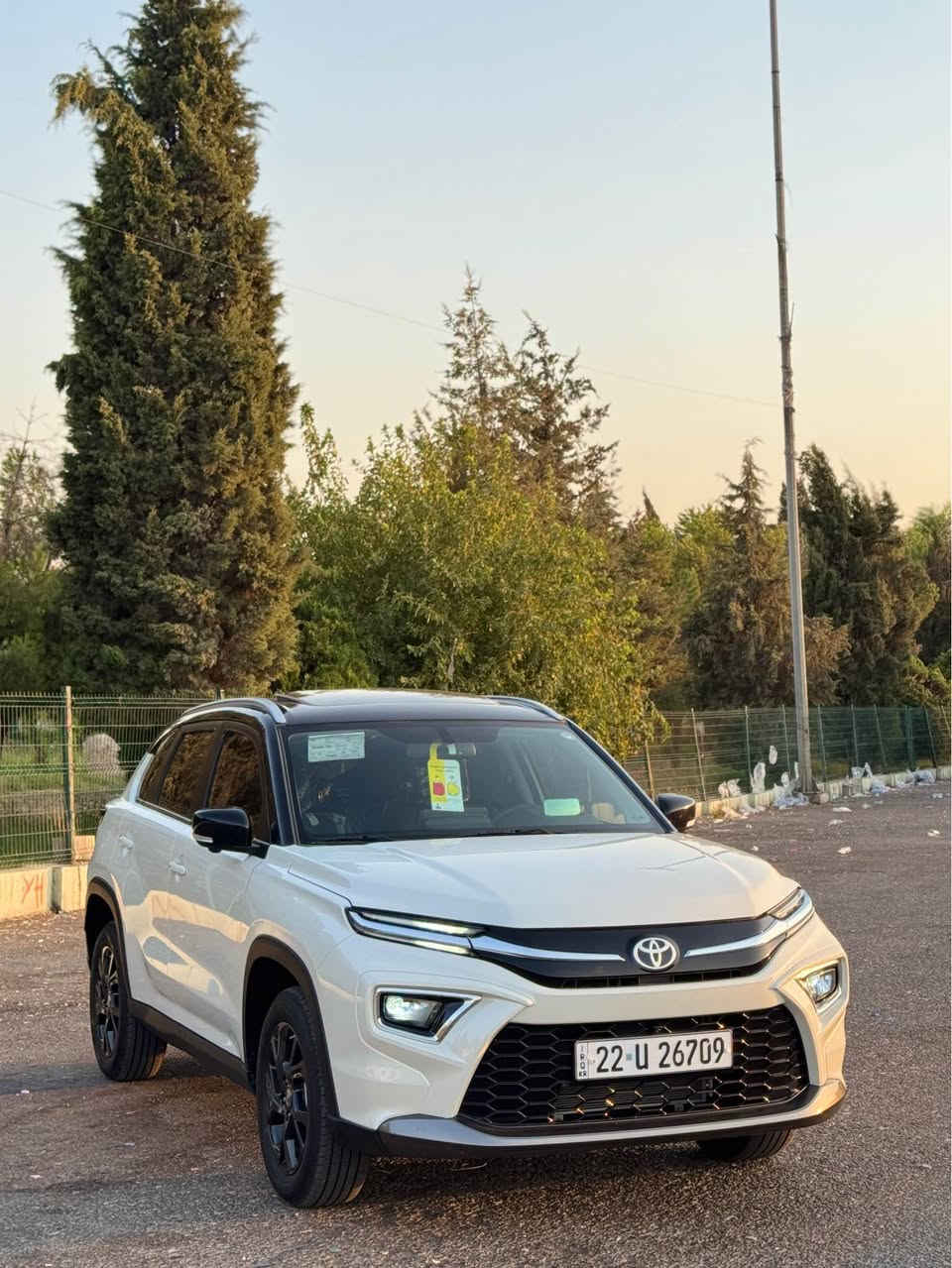 ✨بسم الله الرحمن الرحيم✨   

URBAN CRUISER         2026       تۆیۆتا ئوربان مۆدیل 

سفری شەریکەی ساز  SAS 
تەنها ١ هەزار کم رويشتوة
 مواسفات -بةسمة -بريك بةسمة-پينج كاميرة -داتاشؤ-حةساس-پانوراما سةقف رةش -وايرليس-تعديل سورعة
سةيارةكة بي سبوخ بي تعديلة 
بةناوي خومة تعويل بةشةرت
شوێن: هةولير
ژم:*********** أربيل, العراق
