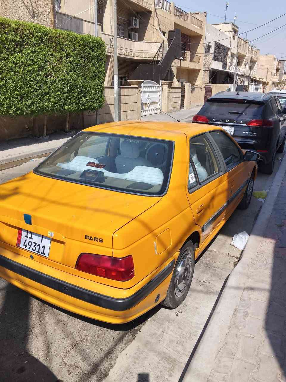 السلام عليكم 
للبيع بيجو بارس مديل 18 السياره جاهزه 
كير محرك تبريد تخم تاير ادامه كامله امسويله نقصها الصدر نص عمر السياره امصفره هيئه وغرامات وهزه جديده يعني تحويلها يكلفك بي 65 الف السياره ماشيه 77 الف بس رقم بغداد مكانها الصبح بالحارثيه وباليل بالدوره قرب ابو دشير 
معروضه 54 وبيها مجاى قليل السياره بسمي 
كلشي ذكرتلكم الي اتعجبه يتصل ويجي يشوفها وماقصر ويا 
للاستفسار ***********
