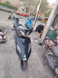 ثعلب جي تي ار الدراجه رنبه قبل 6 اشهر محرك مفتوح تفيلس وزنجيل بس  الدر...