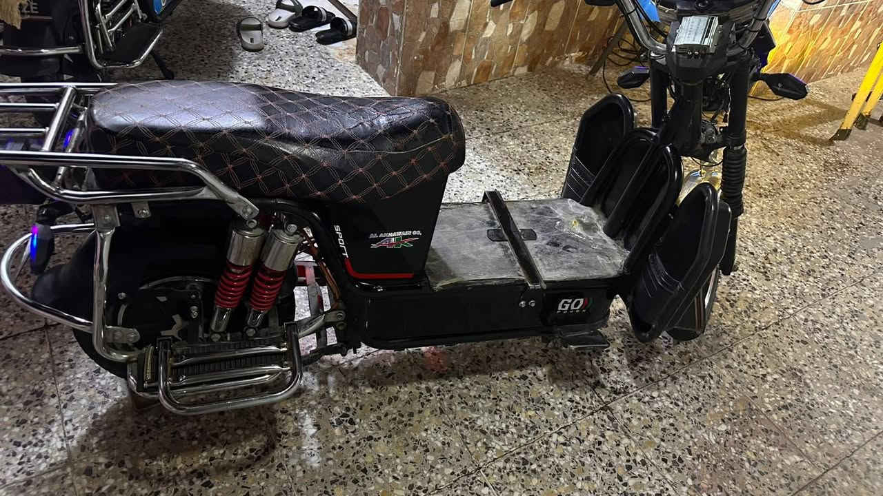 السلام عليكم 
موطور جبلي ٢٠٢٤
موطور نضيف
اشاره يمنه ويسره🔜🔙 + دبل اشاره
بريك خلفي
لايت عالي وناصي أبيض و اصفر
نضام البك R
مثبت سرعه
اربع سرع
البطاريات نص عمر
سعر ٤٥٠ وبي مجال
***********
