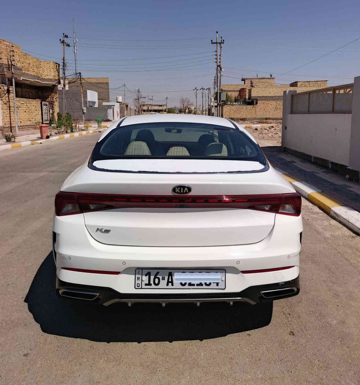 السلام عليك  ورحمة الله وبركاته 
كيا كي فايف2021 خليجي /رقم قادسيه دولي مشروع وطني لغايه 2028تحويل مباشر /خليجي كفاله عامه ضربه وصبغ وتبديل /محرك 2000/ ماشيه 70حقيقي /سياره بوضع الشركه / للاستفسار اكثر الاتصال على الرقم *********** العنوان ذي قار قضاء النصر
