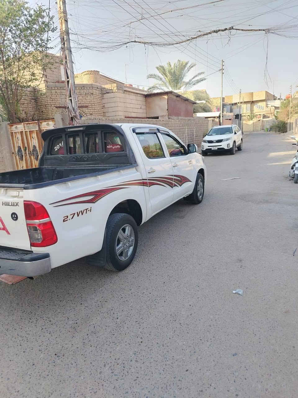 السلام عليكم للبيع فقط بيك اب فلاونزة مديل 2014 رقم بصرة بسمي مكفول من ضربة وصبغ وتبديل ما عدا البنيد مبدل اصلي السيارة جاهزة تخم تاير جديد حدادة جديدة تبريد ثلج محرك وكير كفالة المحرك بلاد ما مفتوح 

العنوان البصرة قضاء المدينة 

السعر 190 وبيها مجال للشراي 

رقم الهاتف ***********
