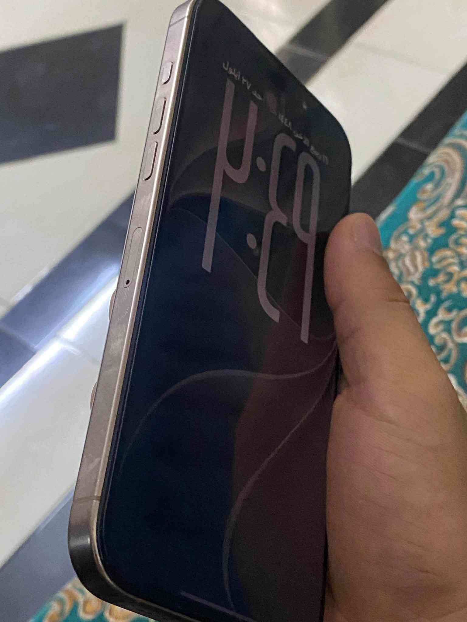 السلام عليكم 🫡
آيفون ١٦برو ماكس 

ذاكرة ٢٥٦

الجهاز بطاريته ٩٣عدد الدورات ٣١٩

الجهاز كلش نضيف 

مبدل بس شاشه والشاشة الي بي من شركة كولدن كروب لمسة يخبل

الجهاز شرق اوسط

مكاني بغداد الدورة

ب٨٧٥وبي مجال للشراي 
رقمي ***********

نص مكتوب في الصور:
- ٤:٣٦
- حالة البطارية
- عادية
- تعمل بطارية iPhone هذه على النحو المتوقع. حول البطارية والضمان...
- الحد الأقصى للقدرة
- ٩٣٪
- هذا قياس لقدرة البطارية مقارنة بقدرتها عندما كانت جديدة. قد تتسبب القدرة المنخفضة بتقليل ساعات الاستخدام بين عملية الشحن والأخرى.
- عدد الدورات
- ٣٢٠
- هذا هو عدد مرات استهلاك iPhone لقدرة البطارية. معرفة المزيد...
- تاريخ التصنيع
- كانون الأول ٢٠٢٤
- أول استخدام
- آذار ٢٠٢٥
- ٤:٣٥
- حول
- الاسم
- iPhone
- إصدار iOS
- 27.0
- اسم الطراز
- iPhone 16 Pro Max
- رقم الطراز
- MYWJ3AE/A
- الرقم التسلسلي
- K36QQFW74T
- انتهت صلاحية التغطية
- سجل تاريخ القطع والخدمة
- الأغاني
- الفيديوهات
- ٧١٤
- الصور
- ١,٧٦٧
- التطبيقات
- ١١
- السعة
- ٢٥٦ غ.ب.
- متوفرة
- ١٧٦,٥٢ غ.ب.
- القطع والخدمة
- تجمع Apple سجل تاريخ القطع والخدمة، وهذا السجل يعرض معلومات عن هذا الـ iPhone وحالته وتفاصيل إصلاحه. معرفة المزيد...
- سجل تاريخ الخدمة
- الشاشة
- غير معروف
