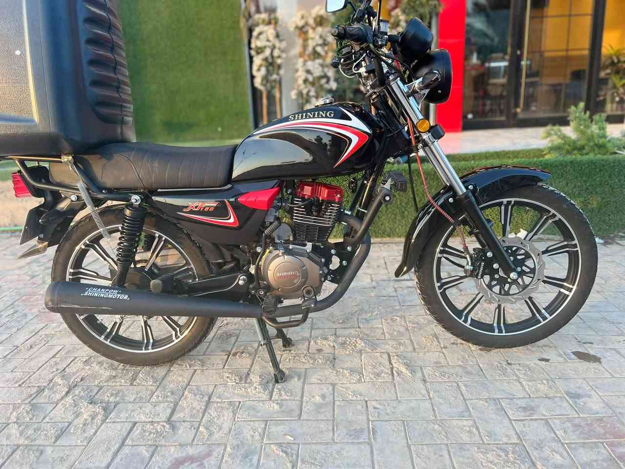 دراجه شاينك موديل 2024
الدراجه نظيفه ما مشتغله دلفري هواي 3 اشهر بالزايد 
مرقم بغداد   النظافه ابينه كدامك مكاني بغداد الطارميه 
السعر  2 مليون 
***********
***********
