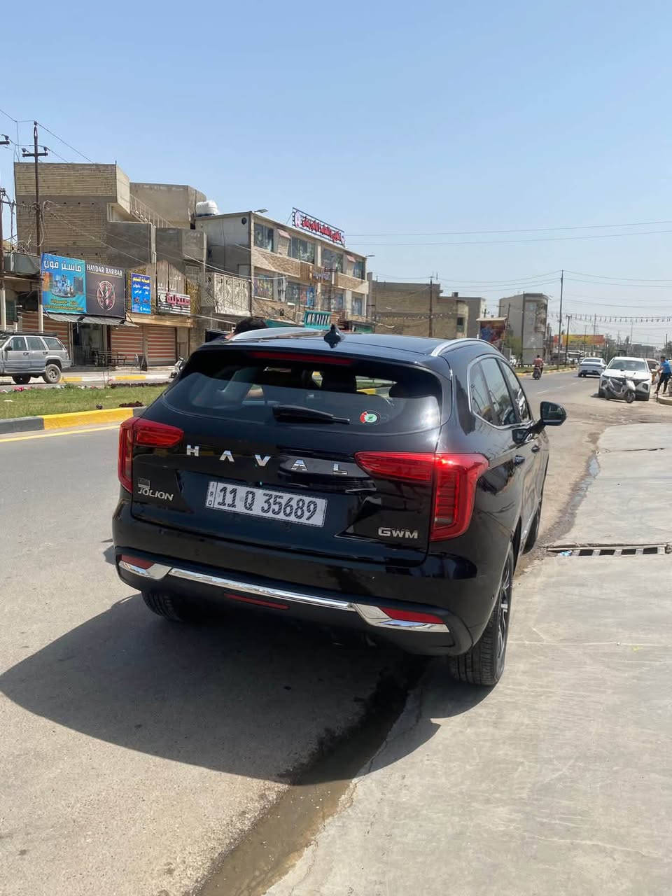 السلام عليكم اخوان..
سعر هاي السيارة جداً مناسب

هافال جوليون ٢٠٢٤ ماشية ٢٠ الف كيلو السيارة بداخل الظمان ٥ سنوات او ١٥٠ الف..

 السيارة فول مواصفات للأخير رقم بغداد بيها اثر شخط بالباب الخلفي وباب الجنطة بي ملاحظة ناعمة جداً صيانتها بداخل شركة نهج العراق فقط.

وراح يكون سعرها ١٣٨$ وبيها مجال

***********
