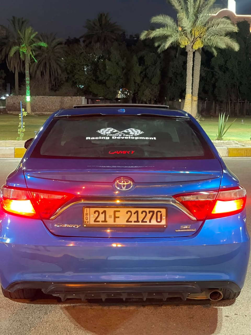 سلام عليكم للبيع وللمراوس حسب القناعه
Toyota Camry SE Plus🚀🚀
موديل 2016 
فول 1/1
مكينه2500
 شحن لاسلكي شفتات ستيرن 
كراسي كهرباء 
جلد ومخمل مطرز
ضربه جاملغ ووبنيد وبيها قطع صبغ 
فتحه سقف بصمه بصمه تشغيل 
عليها سمعات Boss سستم كامل للجنطه 
عليها زنون زرع عدسات عالي ناصي🚀
وعليها اناره ابواب ودشبول وارضيه ويدات ابواب والاكلاصات مال ابواب 18قطعه وبيها 99نمط على تليفون 
الرقم سليمانيه باسمي تحويل وكاله حاضر
مكاني بغداد اليرموك⭐️🚀
السعر 127وبي مجال للشراي
وتحياتي للجميع
***********

