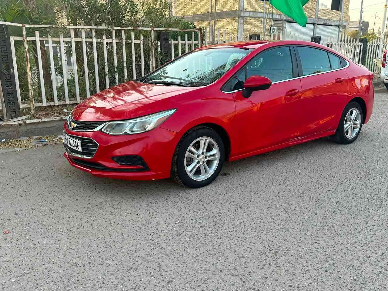 السلام عليكم شوفر ليت كروز مديل 2018 سنويه ورقم جديدا باسمي. وارد امريكي  محرك 1400 كير اوتماتيك تبديل البنيد بيه رشات صبغ تجميلي بدون دواخل السياره جاهز كير محرك تبريد صدر مابيها اي نقص مابيها ماشيه 107 mk السعر 69$قفل قفل  التصال ***********
