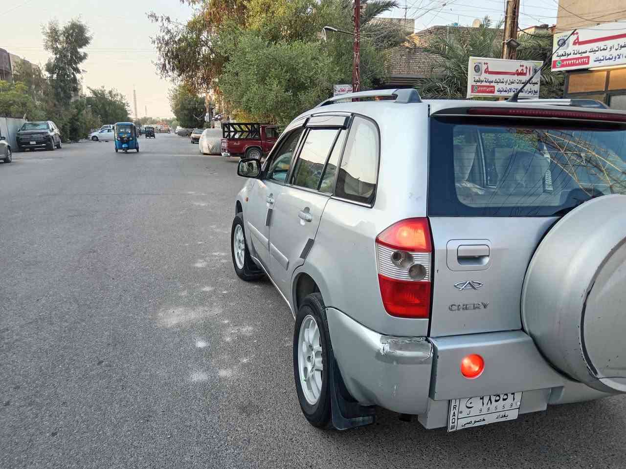 السلام عليكم تيكو ٢٠١١ ميكانيك مكينه وكير خير من الله كهربئيات شغاله تخم تاير صدر جديد غرفه حلوه مشروع وطني تبريد ثلج مواصفات حلوه تتفه ترايهه يخبل بدون ضربه وبدون خياس كير اوتو سياره عضمتهه حلوه بيهه صبغ مكانات سياره جاهزه نقصهه فقط صوط بلباور مال ستيرن شاشه كامره تحويل مباشر السعر ٤٢مكانهه بغداد الكرخ الاتصال ***********
