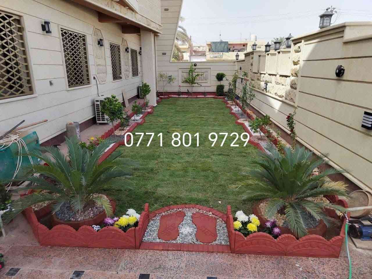 ديكورات حدائق • حسب الطلب