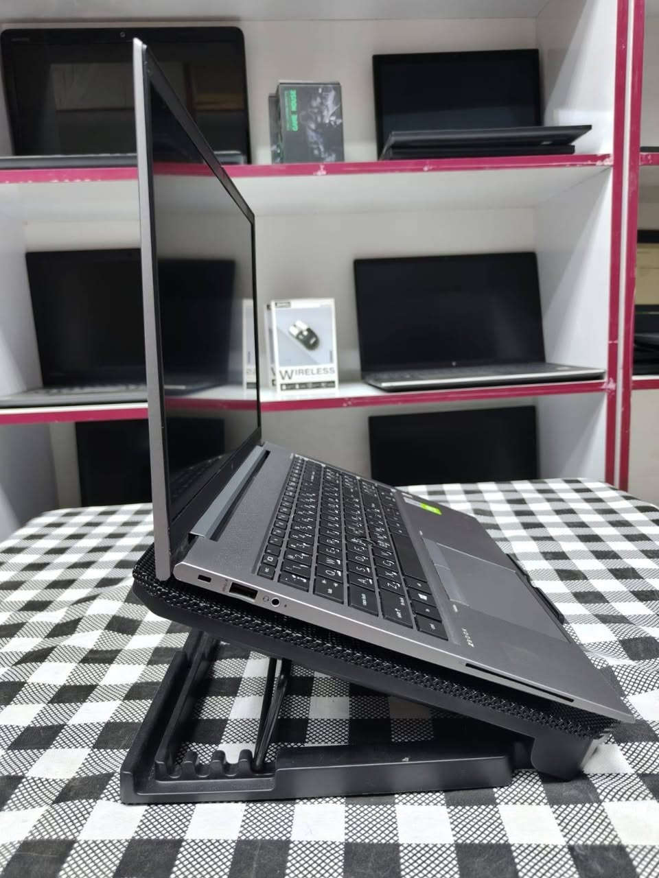 لابتوب گيمينك من شركة HP
HP ZBOOK 15 FIREFLY G7

CORE I7-10810U
12 CPUs

16 gb ddr4
512 ssd m.2

15.6 fhd screen 

4 gb Nvidia Quadro P650
8 gb Intel UHD Graphics 

كيبورد عربي انكليزي

واتساب ***********
عنوان بغداد الأمين الثانيه
