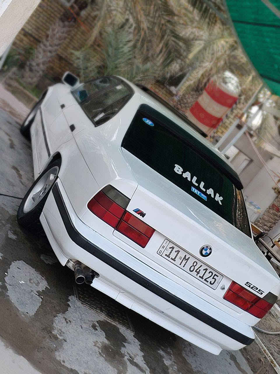 بي ام ٥٢٥ • موديل ١٩٩٠ • مصبوغه جماليه