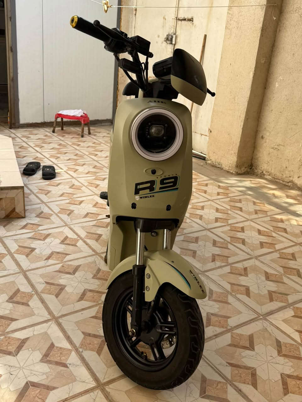 دراجة شحن R9 • بطاريات نفخه • نضيفه