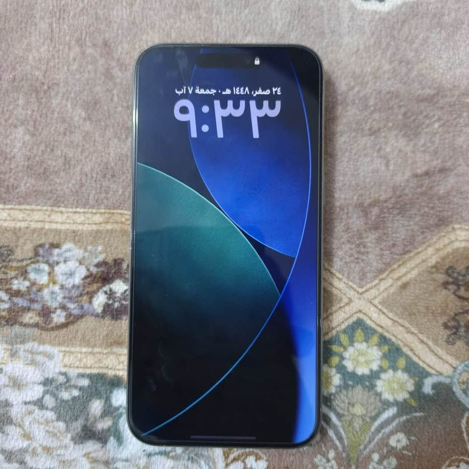 آيفون 15 برو ماكس مكفول نضافه100 /البطاريه 83

لاستفسار *********** السعر مليون ضمان شركة النيزك
