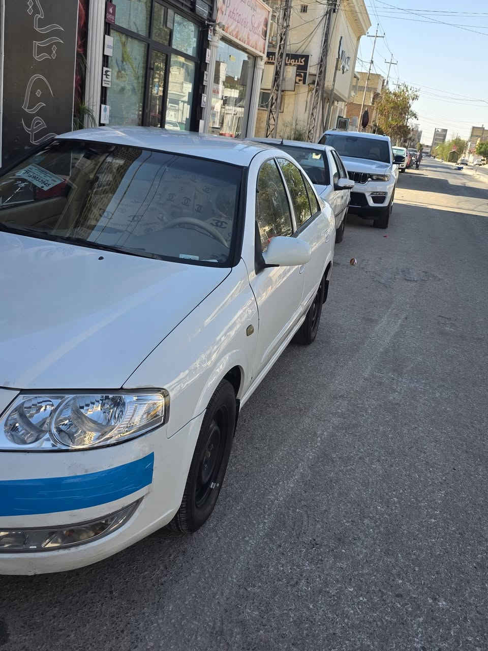 السلام عليكم نيسان ٢٠٠٩ رقم بغداد انكليزي  بأسمي مداور ثاني يوم السيارة بيه الجاملغ الخلفي مال العبري مصلح ومصبوغ وبيه بارد وبيه منظومة غاز حكوميه جاهزه من كلشي السعر ٨٢ وبيه مجال بسيط للاستفسار ***********
