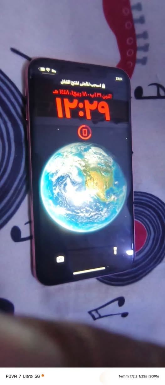 ايفون XR مبدل بطارية اصلية جهاز يخبل ذاكره ١٢٨ الجهاز شغال كامرات صوت جهاز يخبل سعره 150 وبي مجال حك جيه مكاني حي الجهاد *********** واتساب
