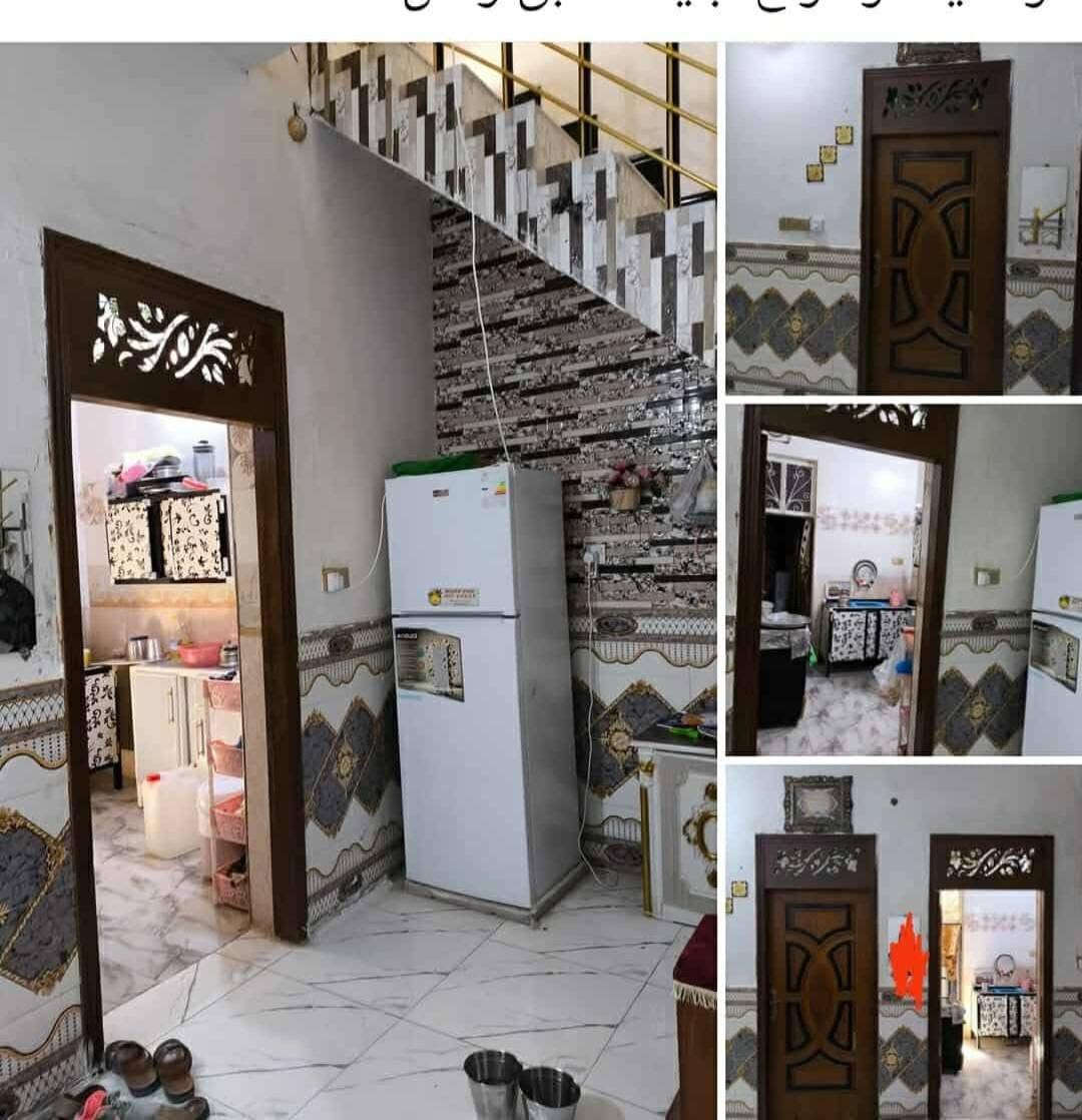 بيت للبيع بلاسكان الصناعي النزله الثالثه يم مدرسة الحمزه ميت متر خلفي دربونته متر ونص طابو صرف كله طابوك وسيراميك بي غرفه جبيره وحمام وبيتونه فوك وجوا غرفه وصاله واستقبال ومطبخ وحمام وصحيات عالي عن الشارع السعر  60للاستفسار  ***********

