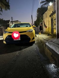 من رخصه الادمن المحترم  كورلا موديل 19وارد امريكي حادثه جاملغ خلفي  بد...