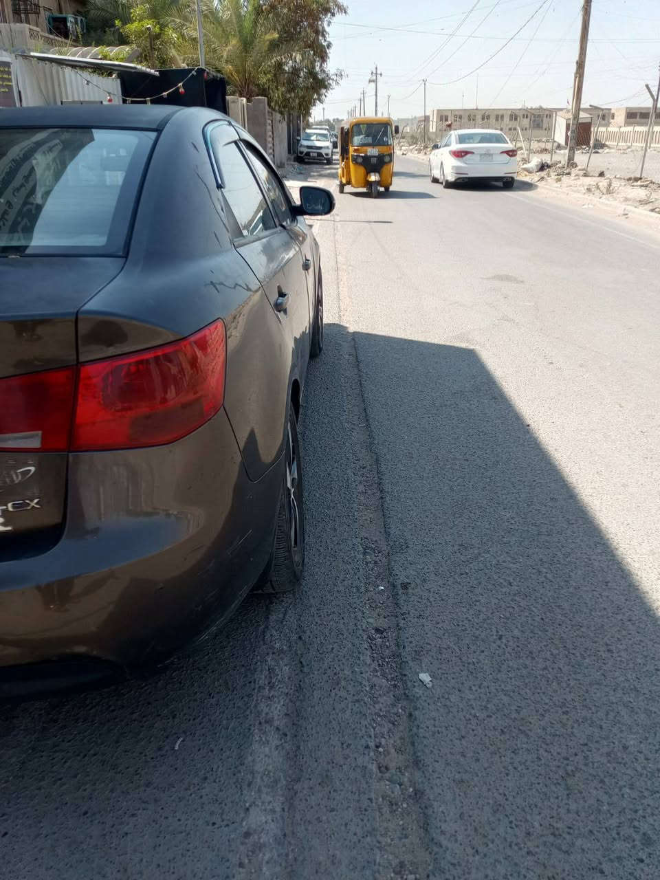 للبيع سيارة اوتماتيك تخم تاير ويل كب موديل ١٢فول موصفات ماعد البصمة تخم تاير ويل كب تبريد ثلج العنوان بغداد حي الرسالة السعر ٧٥$هاتف ***********
