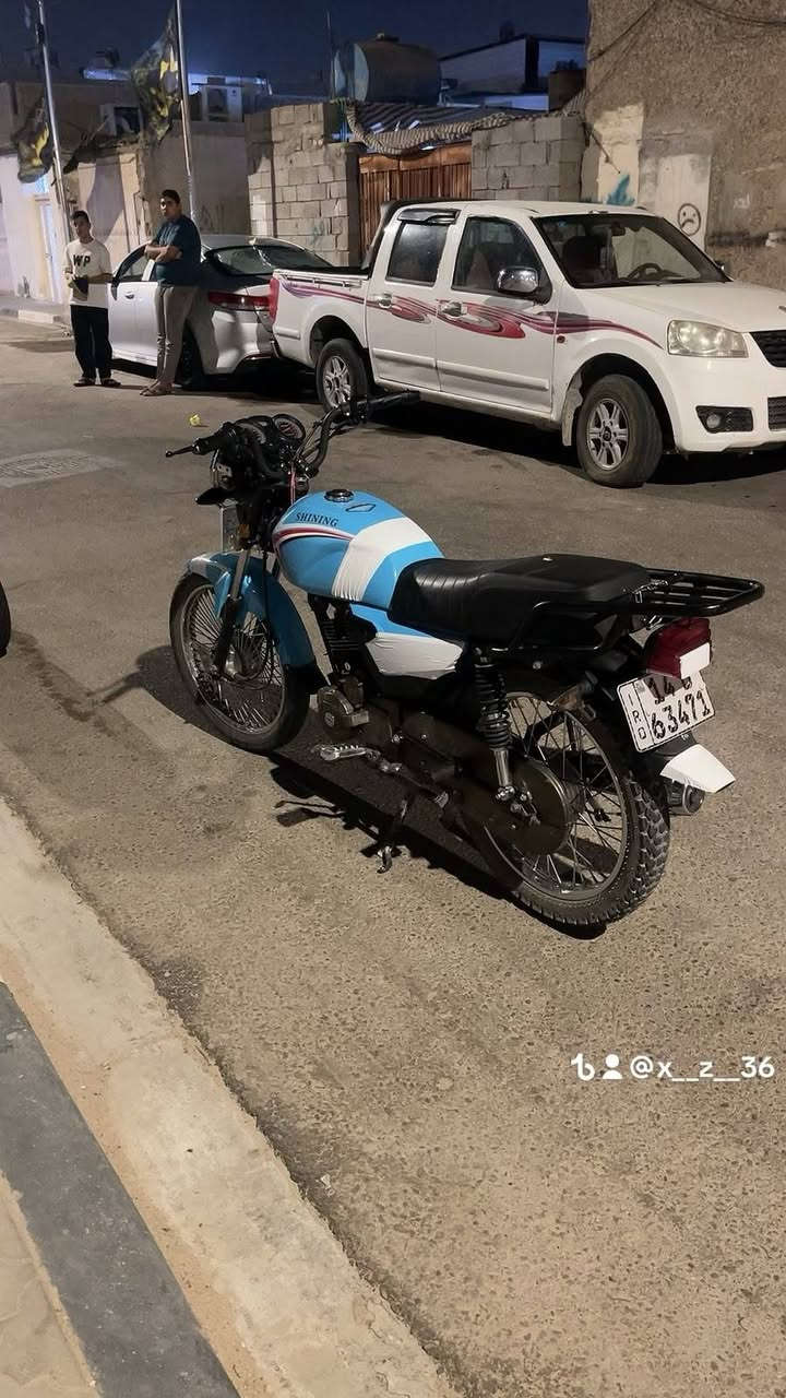 سلام وعليكم شباب دراجه شاينك  نضيفه استعمال شخصي   وحيل ما متعوبه  موديل ٢٣ ٢٠ وطالعه ب  ٢٠٢٥  رقم  وسنويه    ل ٢٠٣٠ تنتهي  مكينه خير من الله  وراعيه موجود بكل وقت  تريد  يحول  غراضه  على لبلاد  مرايات واقيه  بعجني ما شادهن   السعر مليون و ٧٥٠ وبيه مجال لطيبين   عنوان الزبير   متواجد وتساب ***********
