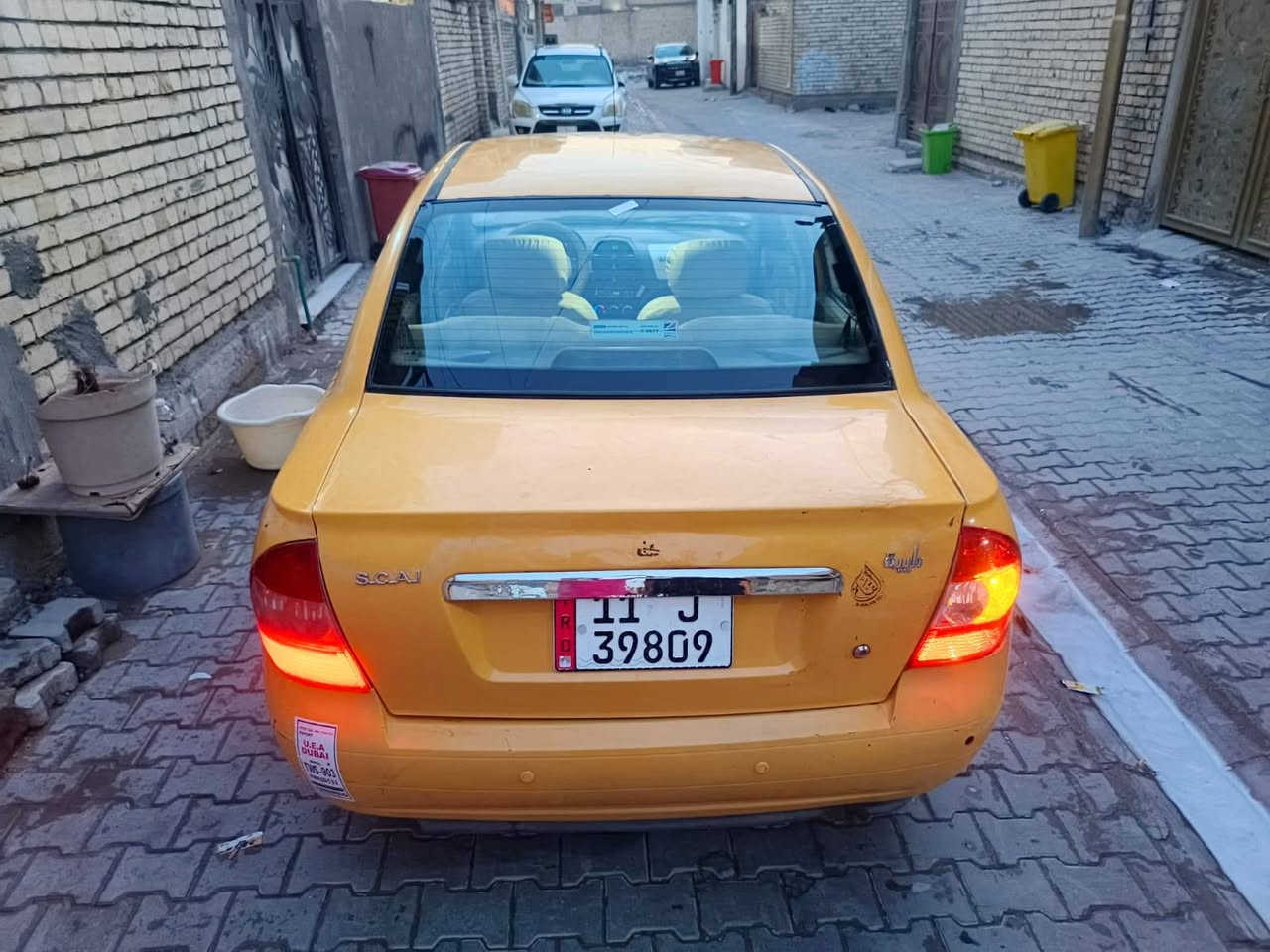 طيبه موديل 15 بيه بس الجاملغ بي صبغ مكينه كير نضيف شواصي نضاف تخم تاير جديد تبريد ثلج كهربيات كل شغلاه السياره نضيفه عضمته كلش حلوه السعر 34 وبيه مجال رقم بغداد نكليزي المكان بغداد الشعله رقم ***********
