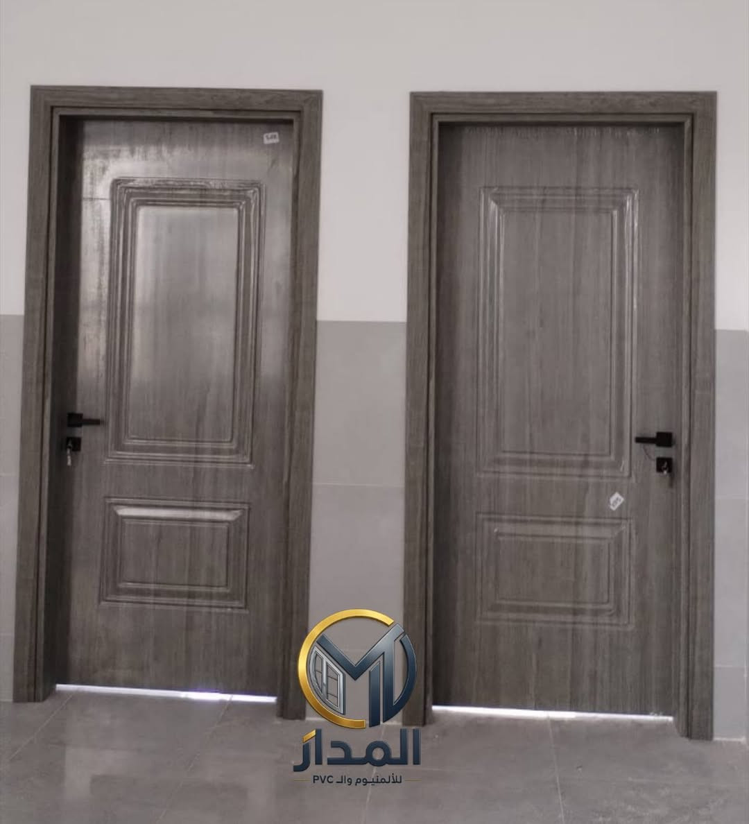 أبواب جاهزة من مصنع كي دور
الحشوة فوم
كود 130 رصاصي 
***********
معمل المدار / الموصل

