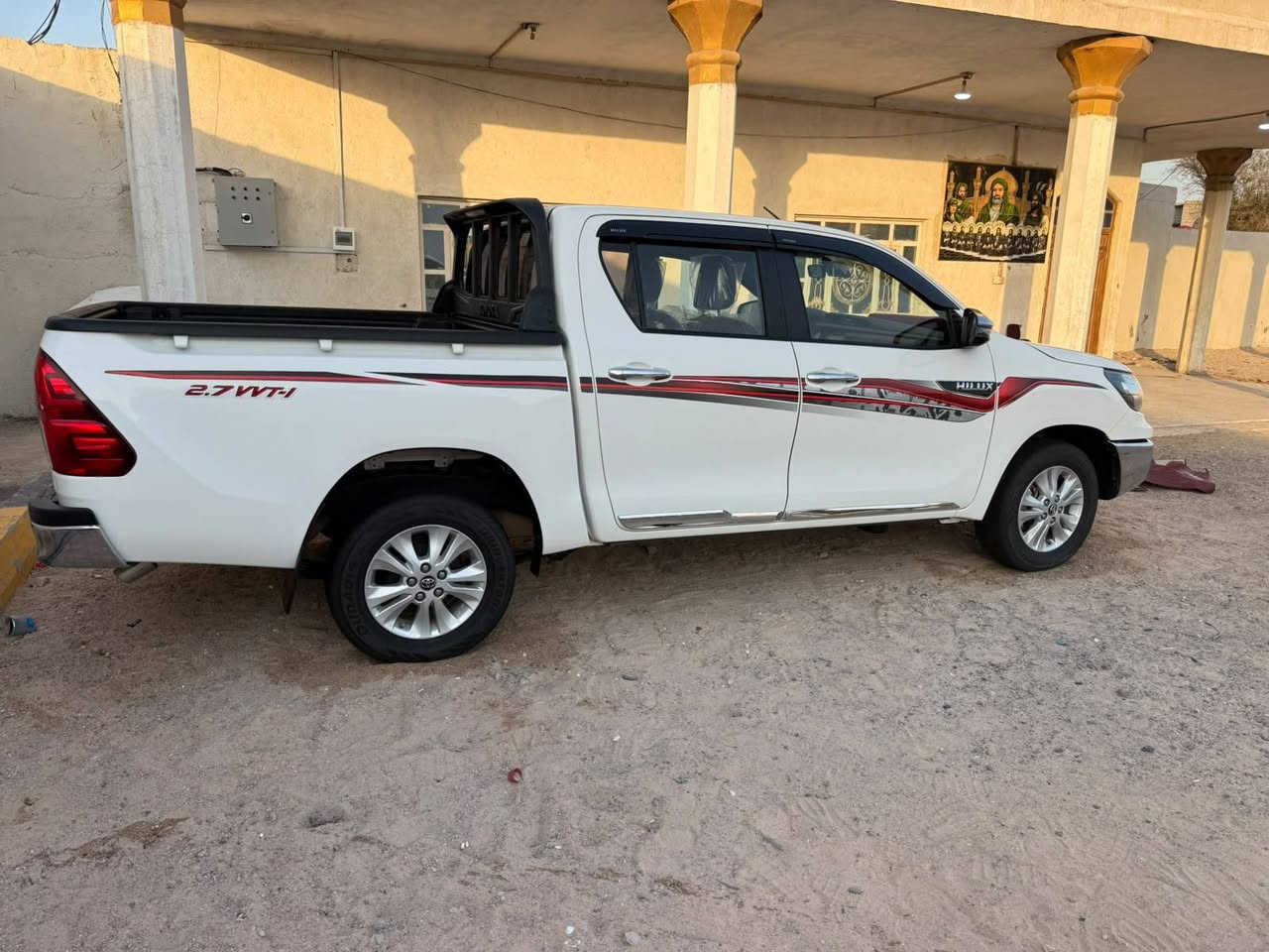 " السلام عليكم  ....

*للبيع بيكم تويـوتا هايلـوكس
" TOYOTA HILUX GLX "

#السـعـــر_275$ ورقـــه 💸

•للأتصال على رقم الهاتف 📲📲...
•
• 👈🏻👈🏻  [[   - *********** -  ]]  👉🏻👉🏻
•
ـــــــــــــــــــــ ــــــــــــــــ ـ ـــــــــــــــــ ــــــــــــــــــــــ
*موديل «2025»  : كويتـي
*گير اوتوماتيك
*رقم أربيل الدولي
|| تريد تحويل وگاله ✔️ ||

*السياره مگفوله كفاله عامه
*حداديه كير مكينه شاصي گفاله
*السياره ع وضع الشركه 
*السياره جديده وجاهزه

• ماشيــه_50 الـف

-مواصفاتهـا ... 
-4 راكـب
-تبريد❄️
-تدفئه
-مسجل
-حساسات
-نظام ECO
-نظام PWR
-دواخل احمر
-تحكم جهتين
-تحكم بالستيرن
-حداديه ع وضع الشركه 

🔹 باقي التفاصيل اتصل إعلاه 👆👆  ...
 #العنــــــــــــــــوان_البصـــــــــــرة ✔️ 
-------
للإعلان عن سيارتك :-
   - Centers Qasim  ✅
