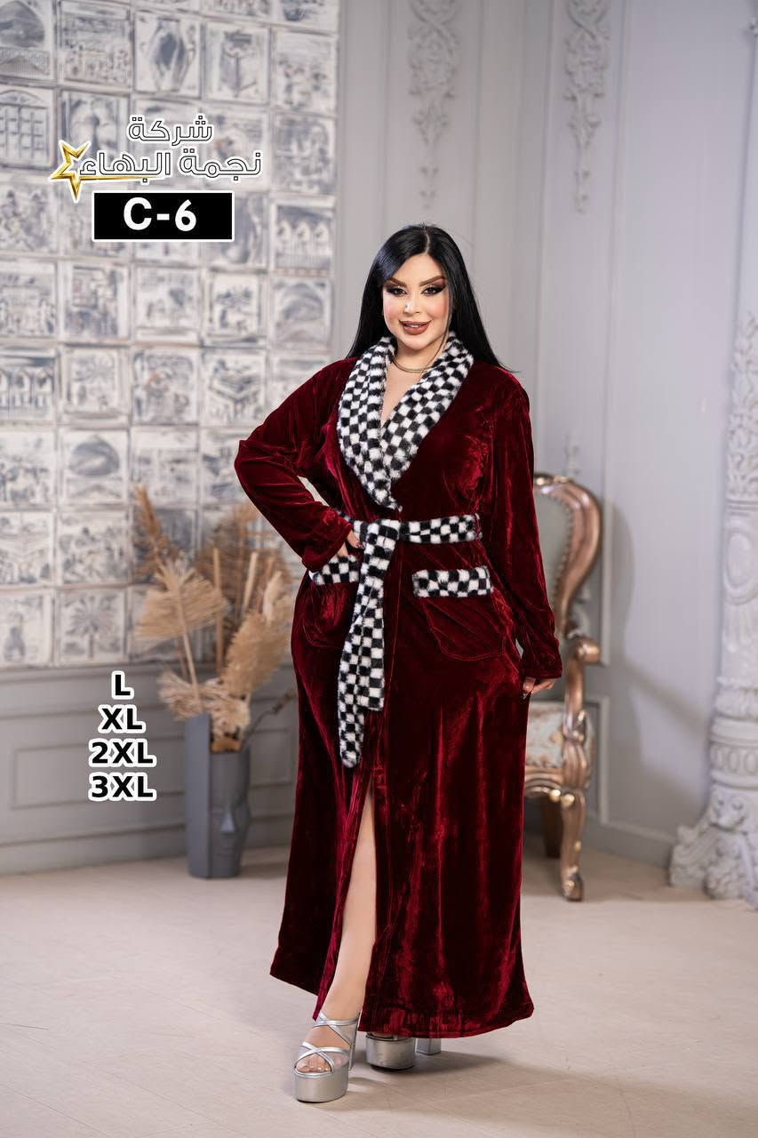 روب مخمل • سوبر سوفت • L-3XL