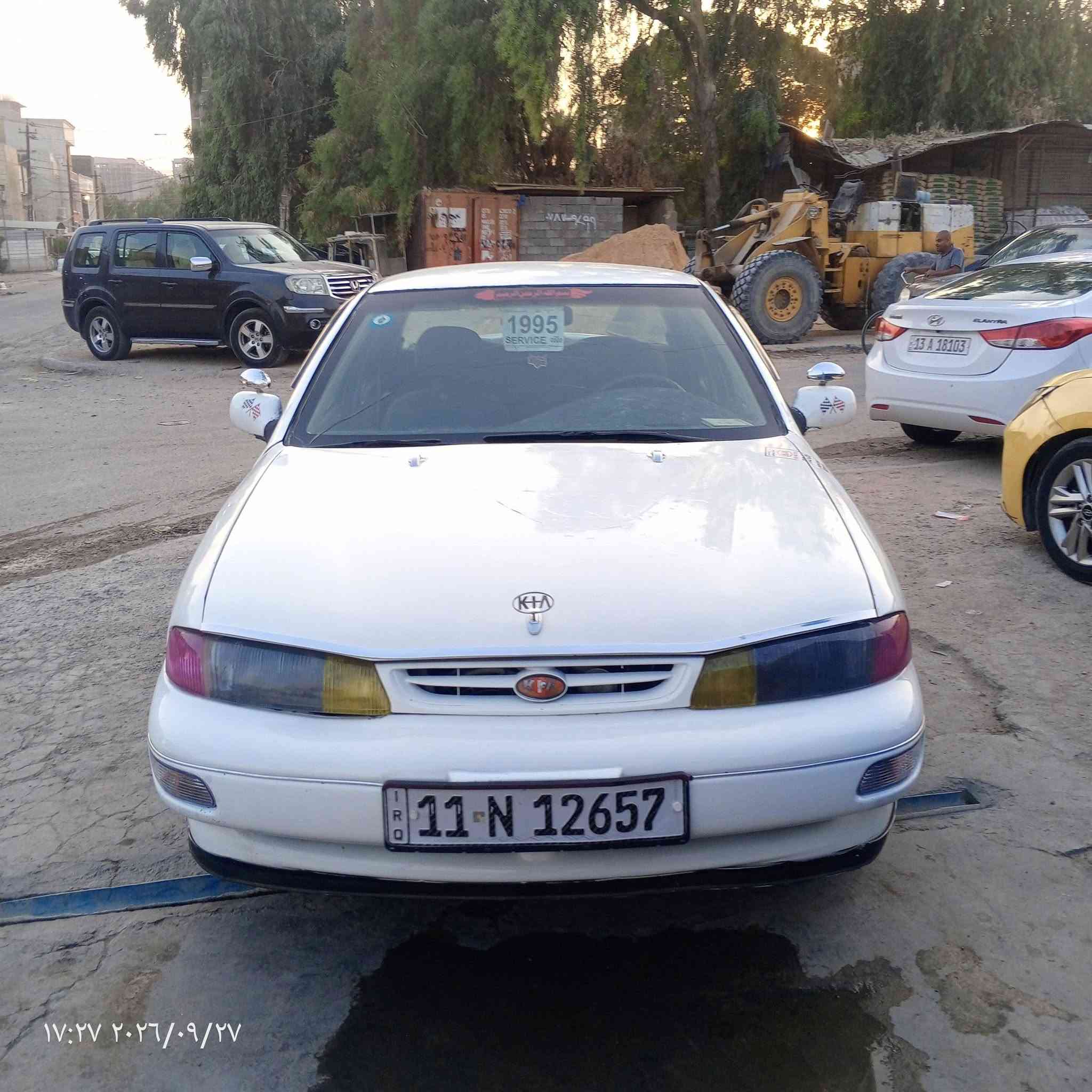 السلام عليكم كيا سيفيا موديل 95 رقم بغداد انكليزي تحويل ثاني يوم سنويه ل 29  كير اوتوماتيك محرك مفتوح كير ومحرك مكفولات السياره مصبوغه عام جماليه تخم تاير شاشه باتري جديد تبريد عاطل الحداديه نص عمر السعر 31 مكان السياره بغداد العامرية رقم الهاتف ***********

نص مكتوب في الصور:
- ١٧:٢٦ ٢٠٢٦/٠٩/٢٧
- ١٧:٢٧ ٢٠٢٦/٠٩/٢٧
- ١٧:٢٥ ٢٠٢٦/٠٩/٢٧