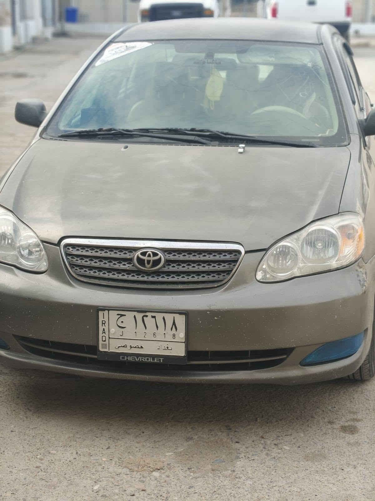 السلام عليكم كورلا للبيع رقم بغداد بيها صبغ حزام سيارة جاهزة وخير من الله مكانها ديالى سعرها ٧٢ وبيها مجال ***********
