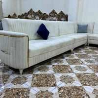 كنبة زاوية • تصميم تركي • نظيفة