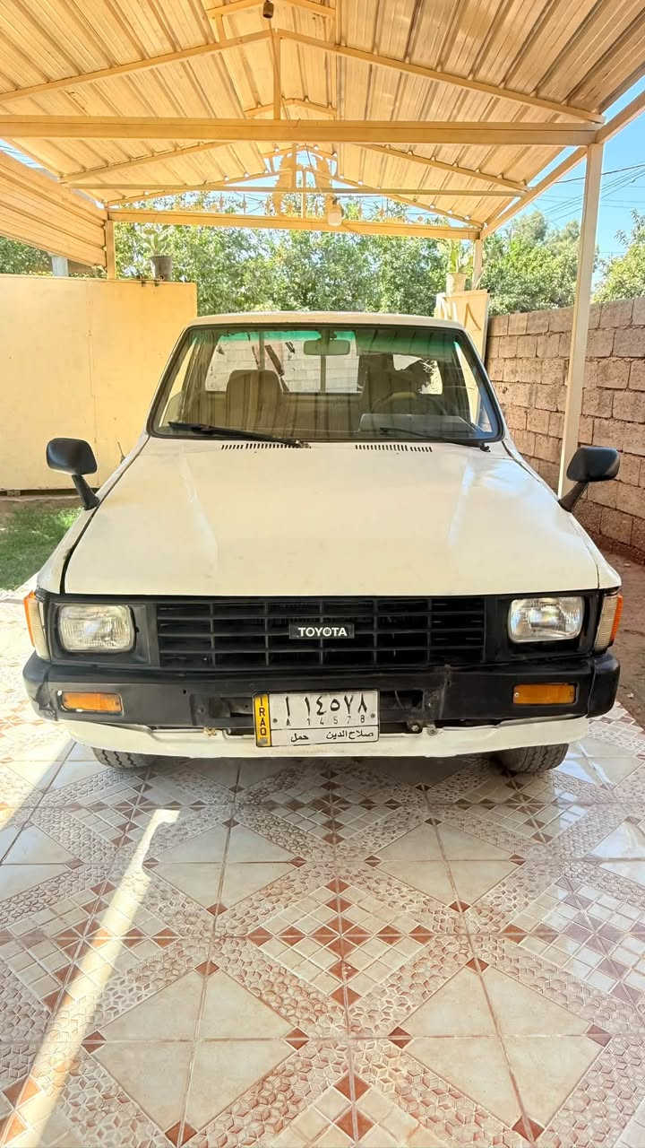سلام عليكم للبيع تيوتا 1985 سياره مابيه اي نقص محرك كير اكسل كفاله شرط تحويل ثاني يوم  سعر 38 وبيه مجال 
للاتصال عل الرقم ***********@إشارة صلاح الدين قضاء بلد
