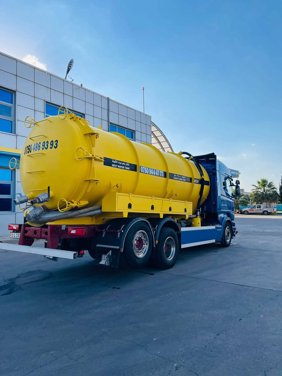 سکانیا • مودیل ٢٠١٦ • تانك فاكیوم