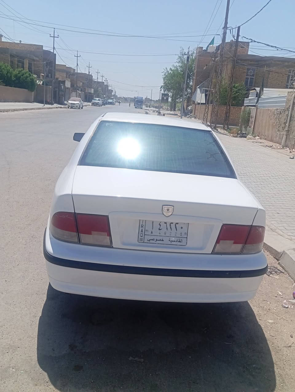 سمند 2010 للبيع
سياره معمره جديد ما ناقصه شي ترايها للبصره تبريد ثلج

السعر 35
***********
