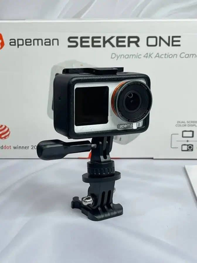 كاميرا Apeman Seeker One
للبيع كاميرا احترافية غنية عن التعريف، نظيفة جداً وخالية من أي عيوب. تعتبر الخيار الأنسب لتصوير الحياة اليومية والمغامرات والرحلات بدقة خيالية.
​المواصفات والخصائص:
​تصوير بجودة 4K حقيقية وبسرعة 60 فريم بالثانية  كامرة جديدة مامفتوحة ولا اعرف اصور بيهة اشتريتهة 200 الف ماعدا الرام 25 الف 
​
​السعر:  البيع ( 160 الف )
مع رام  64 كيكا
​الموقع: بغداد - الزعفرانية - حي الربيع.
​التوصيل: غير متوفر
​رقم الهاتف  ***********

نص مكتوب في الصور:
- apeman Store 0 كاميرا الحركة APEMAN SEEKER ONE بدقة 4K وعصا السيلفي 329.99 دولارًا كاميرا أكشن معيارية بدقة 4K متوافقة مع عصا السيلفي فائقة الصغر