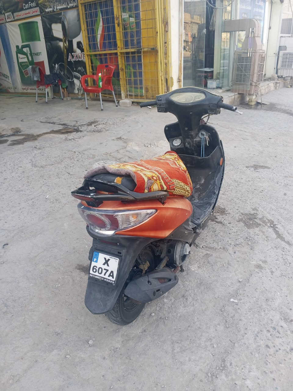 دراجه للبيع كامكو جي 4 ماكينه مالتها جديده دبل اشاره تاير جديد مكينه جديده سعرها 425 وبيها مجال مكاني نجف حي ميسان شارع البوريات هذا رقمي بالواتساب ***********
