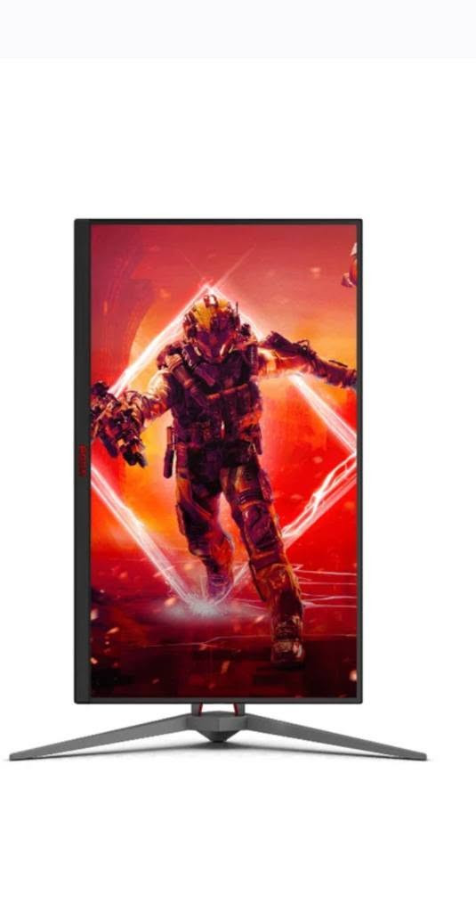 شاشة ألعاب احترافية من فئة AGON تأتي بحجم 27 بوصة وبدقة 4K بتردد 165Hz وتقنية Mini-LED).والسعر 650 بغداد, العراق

نص مكتوب في الصور:
- AOC New 27-Inch QD-MiniLED Monitor
