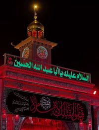 كربلاء المقدسه • زيارة الحسين • انطلاق ٣ العصر