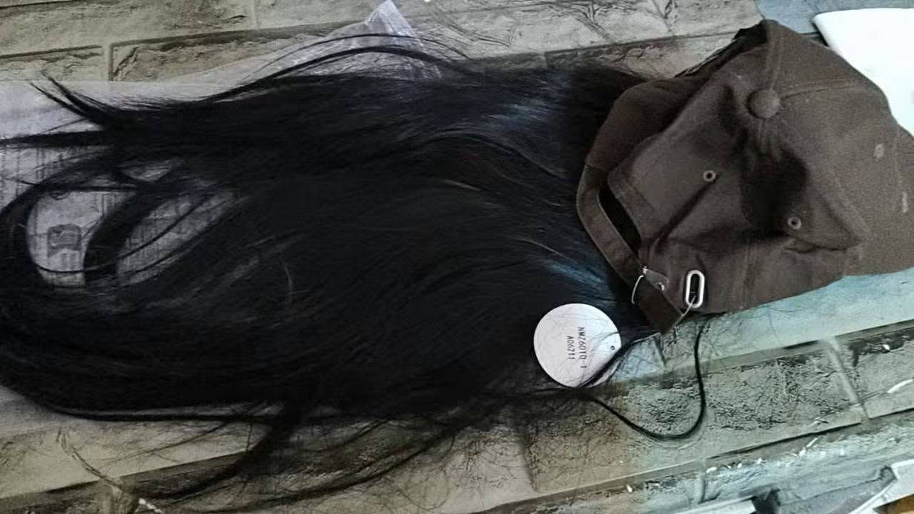 قبعة مع شعر • شعر طويل • توصيل العراق