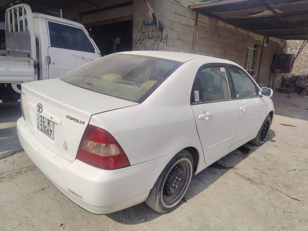 ﷽
كورله مديل 2003 رقم بغداد انكليزي سنوية 2031
كفالة عامه شرط السونار 
مكينه وگير وحداديه مكفولات كير اوتماتيك تخم تاير شرط
تبريدثلج🥶 مكينه 1800 الشراي يتصل 
#مكلف_بل_نشر مكان النجف الاشرف قضاء المناذر 
***********
